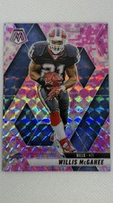 2025 Panini Mosaic Willis McGahee Pink Camo Prizm #53 Bills