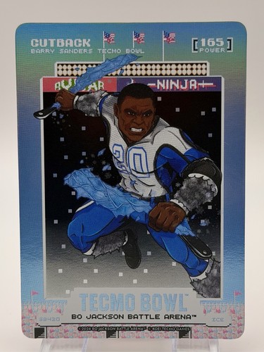 2026 Bo Jackson Battle Arena Tecmo Bowl Cutback Barry Sanders Ice Scoreboard