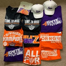 Adult Mens Phoenix Suns Clothing Lot - Hats T Shirt Vintage USA Large XL Youth