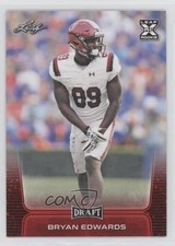 2020 Leaf Draft Red Bryan Edwards #21 0en0