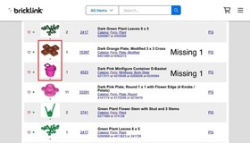 Lego Friends 41026 Sunshine Harvest - Incomplete See Pictures