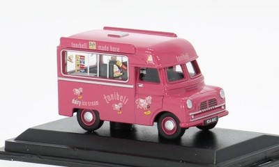 Oxford OXF76CA004 - 1/76 / Bedford CA Ice Cream Van, Tonibell - Neu