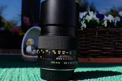 Yashica ML Objektiv1:2,8-135 mm Wie Neu Späte Serie
