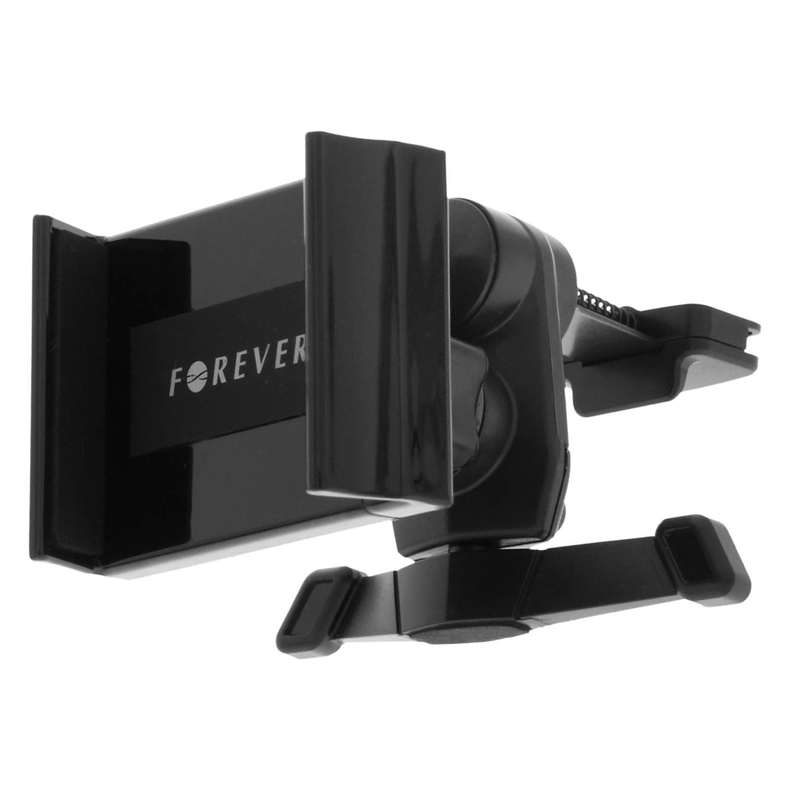 Support de telephone voiture Forever pour grille d aeration accessoire extensible noir