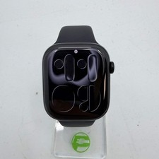 GPS Only Apple Watch Series 11 46MM Black Aluminum Black Sport Band MEUX4LW/A