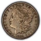 1894-S $1 Morgan Silver Dollar - VF/XF - SKU-D7513