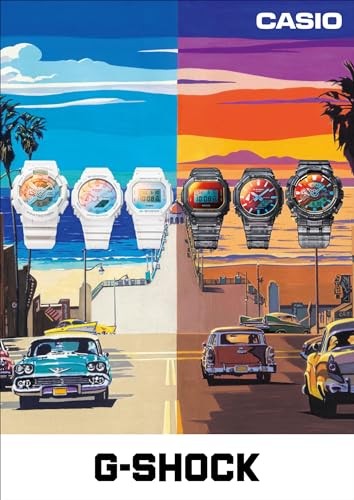 Casio G-Shock BEACH TIME LAPSE Series DW-5600TLS-8JF Men's Watch, Gray [NEW]