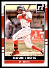 Mookie Betts 2016 Donruss #118 Red Sox MLB READ FREE SHIPPING AutographDen