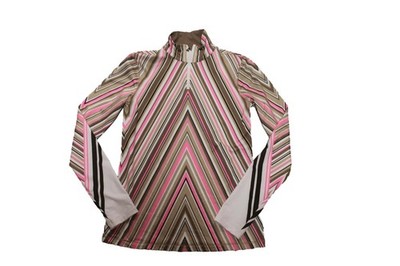 Bogner Fire + Ice Women's Ski Sweater Pullover ILVY 3 Brown Pink White Size 36 S