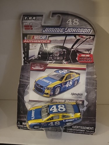 Jimmie Johnson 48 Lowe’s Darlington Throwback NASCAR Authentics 1:64 Diecast Car