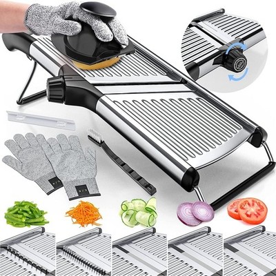Adjustable Mandoline Food Slicer Tomato Carrot Potato Slicer Onion Slicer New