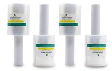 4 Pack Industrial Mini Clear Stretch Wrap With Handle 5 1000ft 80 Gauge For Pal