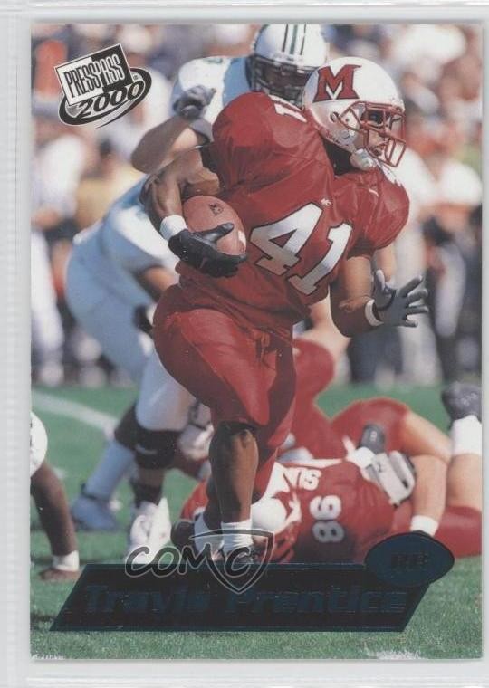 2000 Press Pass Blue Torquers Travis Prentice #36 Rookie RC 0a1