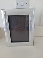 Silver Plated Photo Album With Felt to Backing.