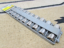 Exc. Made In Usa Set 34443 Craftsman 9 Pc. 38 Drive Deep 6 Point Metric Sockets