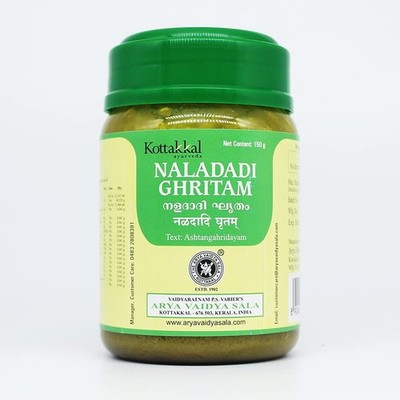 Kottakkal Ayurveda NALADADI Ghritam 150g each (Pack of 2) Arya Vaidya Sala