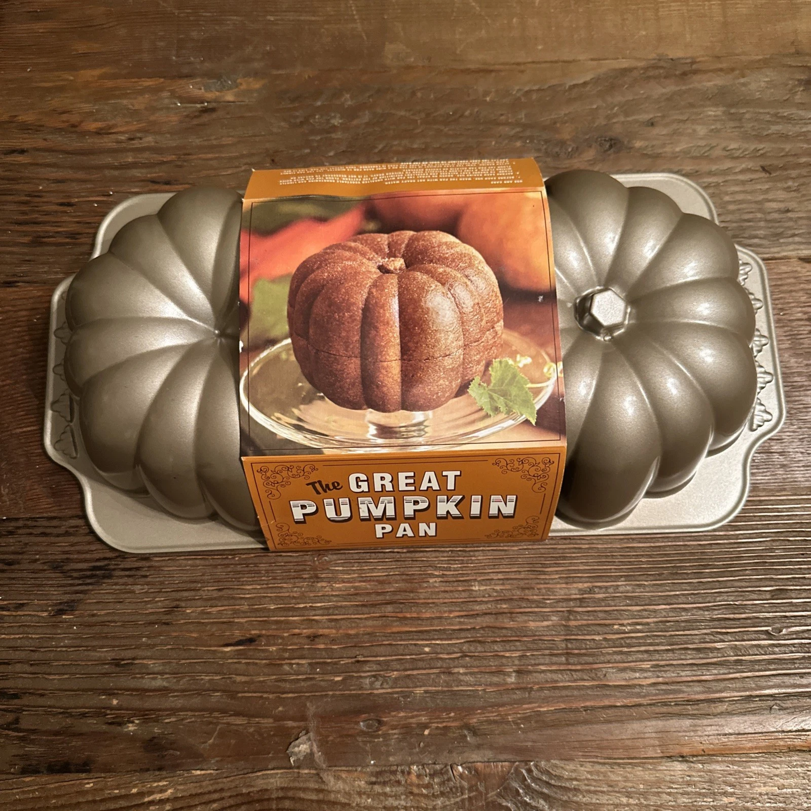 Vintage 2004 New Nordicware X WILLIAMS SONOMA The Great Pumpkin Pan Minor Flaws