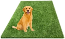 Artificial Grass, Reusable Dog Training Mat Large Size - 4 X 6FT Fake Grass Turf