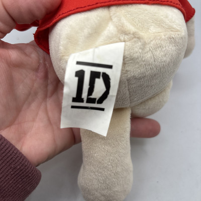 One Direction 1D Teddy Bear Plush Zayn Liam Harry Louis Niall Red