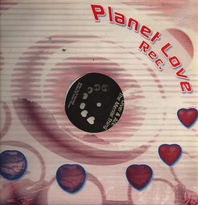 Diver & Ace The Mental Thing Vinyl Single 12inch NEAR MINT Planet Love Record