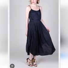 Ulla Johnson Luella Pleated Midi Dress