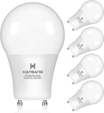 GU24 LED Light Bulb, 4000K Natural Daylight, 9 Watt 60W Equivalent , 900 Lumens