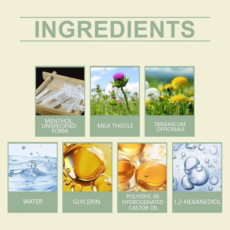 Herbal Diffuser Pens w/ Mints & MuIIein Lung Detox & Liver Support Nasal Inhaler - Image 4 of 4