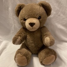 Singi Ltd Vintage Plush Teddy Bear Jointed Stuffed Animal 15 Korea