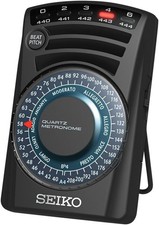SEIKO SQ60 Quartz Metronome Black 62 W x100 H x29.5 D mm Battery Powered New