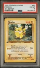 1999 POKEMON JUNGLE 1ST EDITION #60 PIKACHU PSA 6
