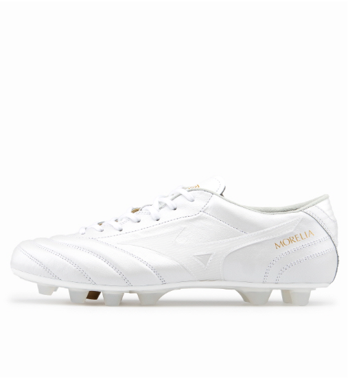 Mizuno Morelia サッカーシューズ ホワイト 27cm ミズノ mizuno モレリア 2 WHT クロスステッチ サッカー