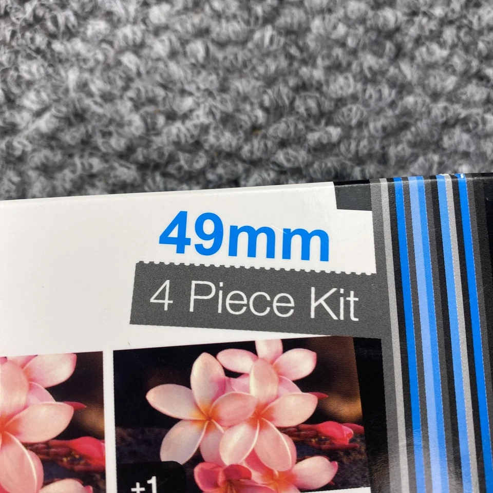 Vivitar Close-Up Macro Lenses 49mm 4 Piece Kit +1 +2 +4 +10 Filter Set Wallet - Image 2 of 4