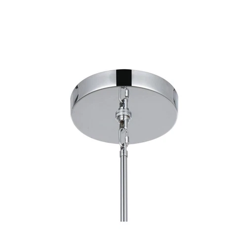 Elegant Lighting Sienna 46" 30-Light Metal/Glass Chandelier in Chrome/Clear - Picture 8 of 9