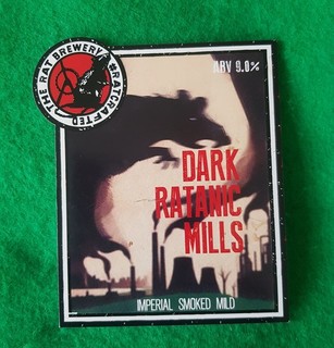 rat brewery pumpclip yorkshire pumpclips