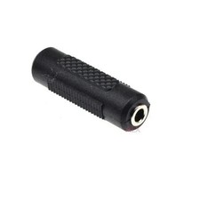 1pc Stereo 3.5mm Aux Female to Female 1/8" Jack Audio Coupler Adapter Converter