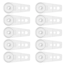  12 Pcs Track Glider Replacement Rollers for Curtain Replacements