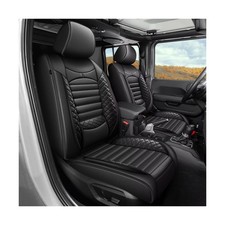AOMSAZTO Car Seat Covers Custom Fit for Jeep Gladiator 2020-2024 2025 Leather...