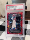 2023-24 Panini Prizm Draft Picks VICTOR WEMBANYAMA #2 Red Ice Prizm (RC) PSA 10