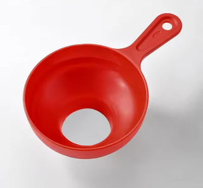 Plastic Wide Mouth Funnel for Canning Jars - Long Neck Filling Gadget for Liquid