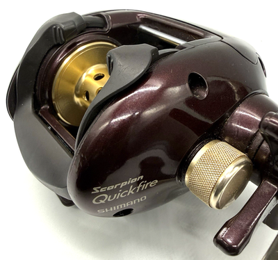 SHIMANO Scorpion Quickfire Right Bait Casting Reel with Box JAPAN