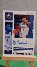 2021-22 Panini Chronicles Draft Picks Brandon Rachal Auto Rookie #CR-BRA Tulsa 