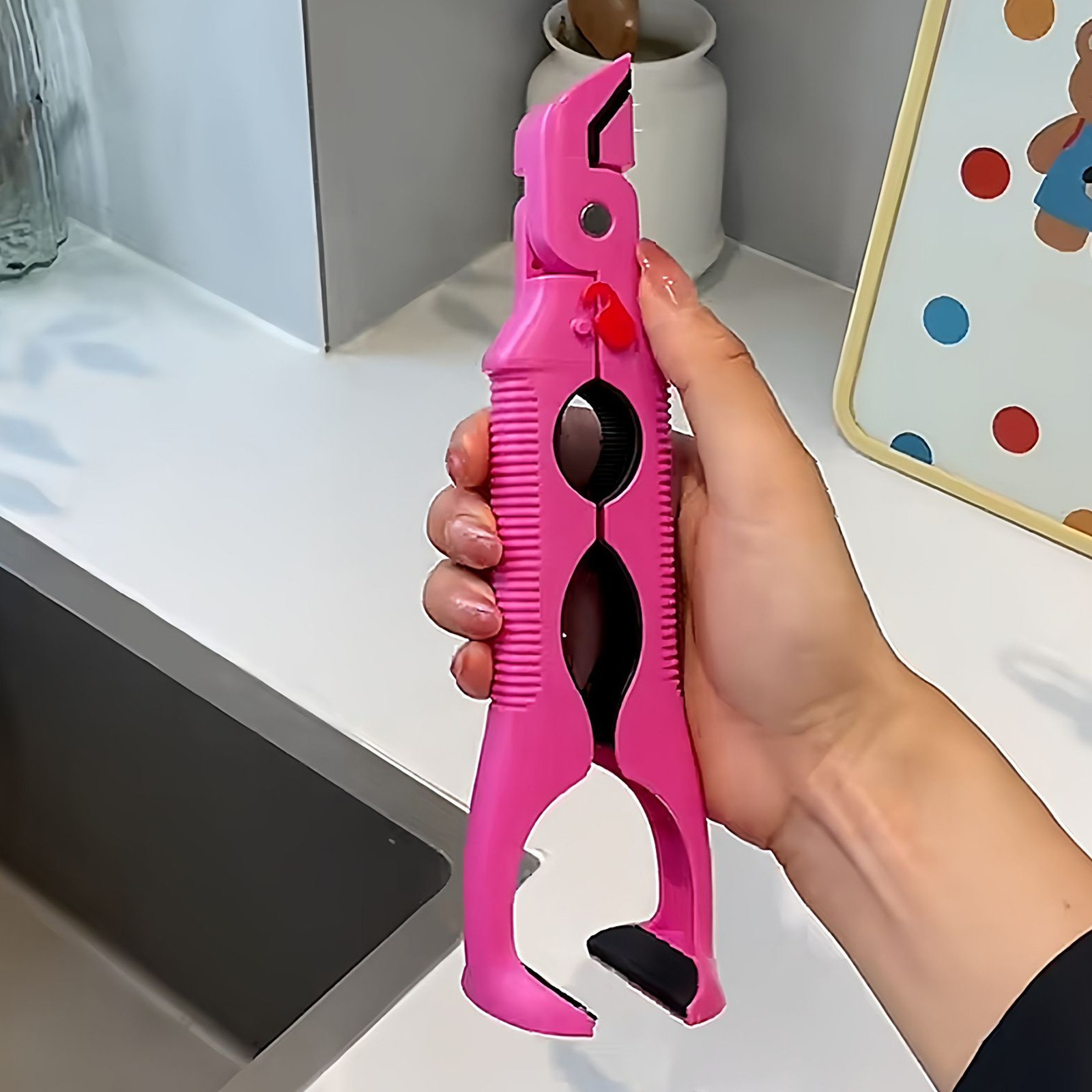 Pan Gripper Anti-Scalding Non-Slip Clamps Hot Bowl Plate Clips Bottle