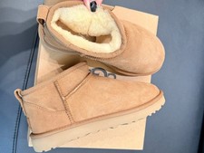 UGG Women's Classic Ultra Mini Boot 'Chestnut' Ankle Boots-Brown