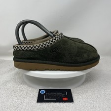 Ugg Tasman Baxter Women  s Size 5 Burnt Chestnut Brown Suede Slip On Shoes