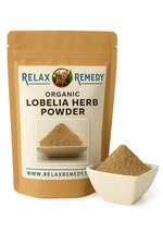 Organic Lobelia Herb Powder - 100% Pure, Non-GMO Lobelia Inflata, Respiratory