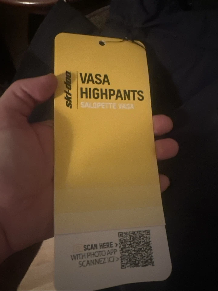 Ski-Doo Women Small Dark Navy Vasa Highpant Snowpants Float Assist Gb0 - Image 4 of 4