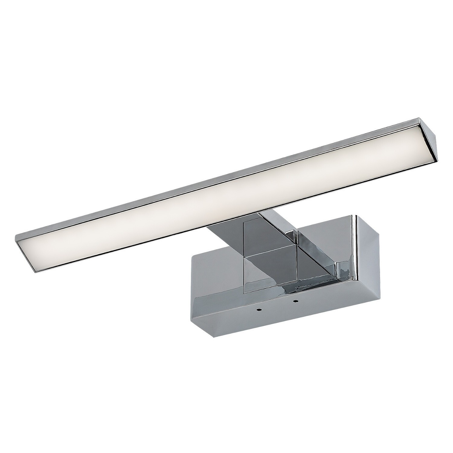 Applique LED Bagno 6W Cromo 4000K IP44 | Design Slim Specchiera