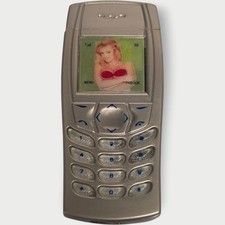 Vintage GRAY Nokia Cell Phone Butane Lighter RED Bikini Woman - SHIPS EMPTY