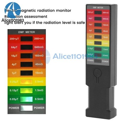 Electromagnetic Field Radiation Detector EMF Meter Electromagnetic Field Tester 