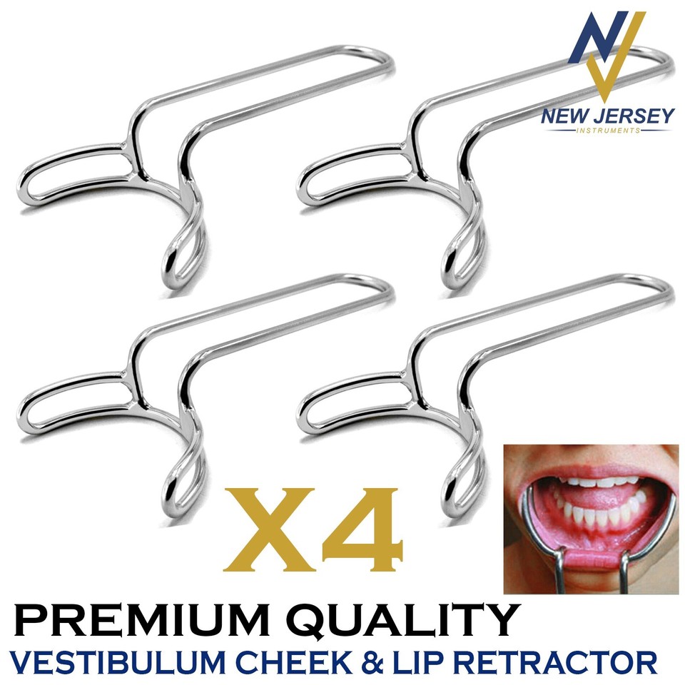 Écarteur Buccal Vestibulum - Acier Inoxydable - 18 Cm - Pour Chirurgie Dentaire - Neuf